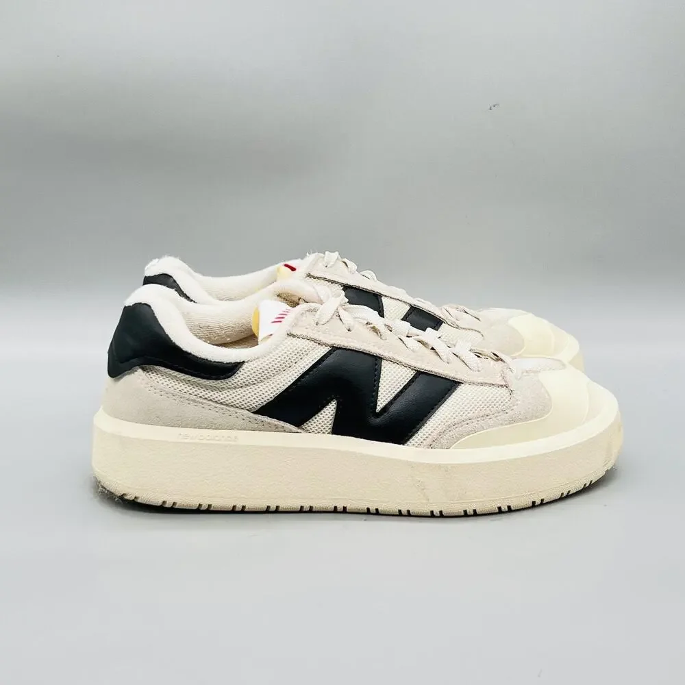 New Balance Shoes Men 8 Beige Suede CT302 Low Top Casual Walking Sneakers
